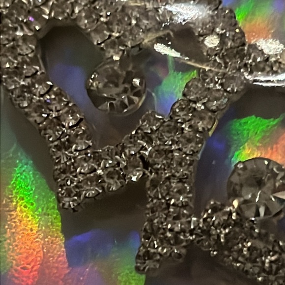 Rhinestone hearts bracelet - Picture 6 of 6